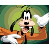 Malowanie po numerach - GOOFY NA ZIELONYM TLE