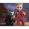 Malowanie po numerach - GROOT I BABY YODA