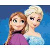Malowanie po numerach - ELSA I ANNA (KRAINA LODU)