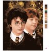 Malowanie po numerach - HARRY POTTER I RON WEASLY W ŚWIĘTA BOŻEGO NARODZENIA