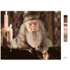 Malowanie po numerach - DUMBLEDORE NA MÓWNICY SOWY (HARRY POTTER)