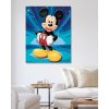 Malowanie po numerach - MYSZKA MICKEY NA NIEBIESKIM TLE