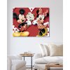 Malowanie po numerach - MYSZKA MICKEY Z KWIATAMI DLA MINNIE