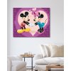 Malowanie po numerach - MYSZKA MICKEY, MINNIE I SERCA