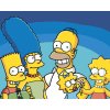 Malowanie po numerach - PLAKAT SIMPSONÓW