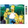 Malowanie po numerach - SIMPSONOWIE W LESIE