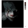 Malowanie po numerach - PRZERAŻAJĄCE SPOJRZENIE PENNYWISE'A (IT)