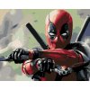 Malowanie po numerach - DEADPOOL Z BRONIĄ