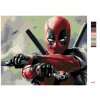 Malowanie po numerach - DEADPOOL Z BRONIĄ
