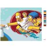 Malowanie po numerach - SIMPSONOWIE JAKO STWORZENIE ADAMA