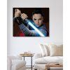 Malowanie po numerach - REY (STAR WARS) (Wariant płótno bez ramy, Rozmiar 40x50 cm)