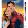 Malowanie po numerach - SPIDERMAN I MJ - PLAKAT