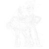 Malowanie po numerach - WOODY I BUZZ (TOY STORY)