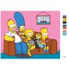 Malowanie po numerach - SIMPSONOWIE NA KANAPIE