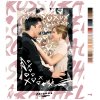 Malowanie po numerach - ROSS I RACHEL (PRZYJACIELE)