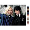 Malowanie po numerach - WEDNESDAY ADDAMS I ENID
