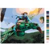 Malowanie po numerach - NEYTIRI I SEZE W LOCIE (Avatar)
