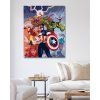 Malowanie po numerach - AVENGERS COMICS (Wariant płótno bez ramy, Rozmiar 40x50 cm)