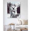 Malowanie po numerach - BIAŁY WILK