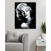 Haft diamentowy - Czarno-biała Marilyn Monroe