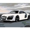 Haft diamentowy - Audi (Wariant płótno bez ramy, Rozmiar 40x50 cm)
