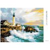 Haft diamentowy - Latarnia i przypływ