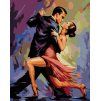 Haft diamentowy - Tango (Wariant płótno bez ramy, Rozmiar 40x50 cm)