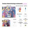 Haft diamentowy - SFINKS (Wariant płótno bez ramy, Rozmiar 40x50 cm)