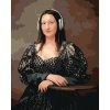 Haft diamentowy - MONA LISA ZE SŁUCHAWKAMI