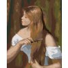 Haft diamentowy - DZIEWCZYNA CZESZĄCA WŁOSY (PIERRE-AUGUSTE RENOIR)
