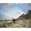 Haft diamentowy - PLAŻA W HONFLEUR (CLAUDE MONET)