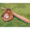 Haft diamentowy - BASEBALL (Wariant płótno bez ramy, Rozmiar 40x50 cm)