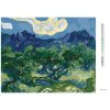 Haft diamentowy - GAJ OLIWNY W ALPILLES (VINCENT VAN GOGH)