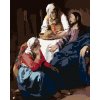 Haft diamentowy - CHRYSTUS W DOMU MARII I MARTY (J. VERMEER)