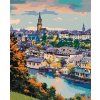 Haft diamentowy - BERNO (Wariant płótno bez ramy, Rozmiar 40x50 cm)
