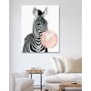 Malowanie po numerach - ZEBRA Z GUMĄ