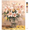 Malowanie po numerach - LILIE W WAZONIE