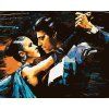 Malowanie po numerach - TANGO (Wariant płótno bez ramy, Rozmiar 40x50 cm)