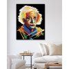 Haft diamentowy - ALBERT EINSTEIN (Wariant płótno bez ramy, Rozmiar 40x50 cm)