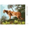 Haft diamentowy - PUMA W DŻUNGLI (D. RUSTY RUST) (Wariant płótno bez ramy, Rozmiar 40x50 cm)