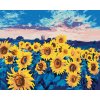 Haft diamentowy - SŁONECZNIKI W POLU