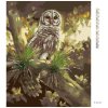 Haft diamentowy - SOWA NA DRZEWIE (D. RUSTY RUST)