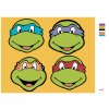 Malowanie po numerach - GŁOWY NASTOLETNICH ZMUTOWANYCH ŻÓŁWI NINJA