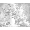 Kropkowanie - Kwiaty w wazonie
