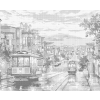 Kropkowanie - Nocny tramwaj