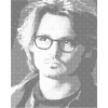 Kropkowanie - Johnny Depp