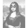 Kropkowanie - MONA LISA JAKO GWIAZDA ROCKA