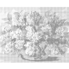 Kropkowanie - BUKIET BZU W WIKLINOWYM KOSZU