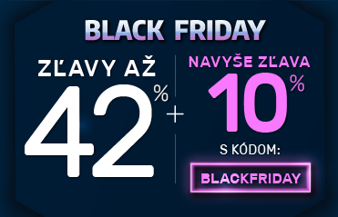 Black Friday na Zuty. Nenechajte si ujsť zľavy až 42%