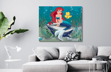 Maľovanie podľa čísel najobľúbenejších postáv Disney